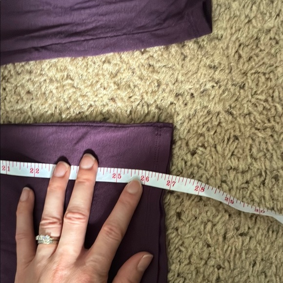 Babaton Purple Tie At Back Long Sleeve Shirt - Picture 11 of 12